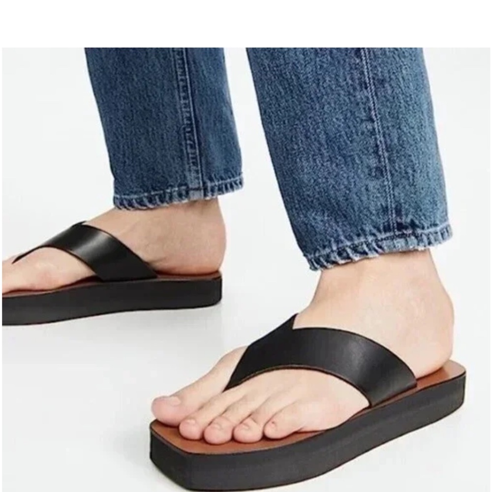 ATP Atelier Leather Sandals 38 Melitto Flatform